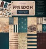 Набор бумаги из коллекции "Freedom", 6 листов (Muscari)