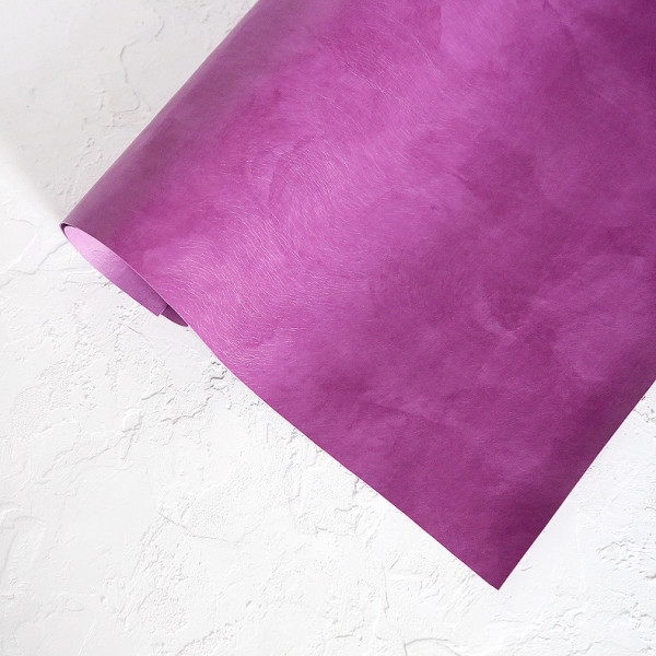 Кожзам переплетный "мадера", цвет Сиреневый, размер по выбору (Италия)