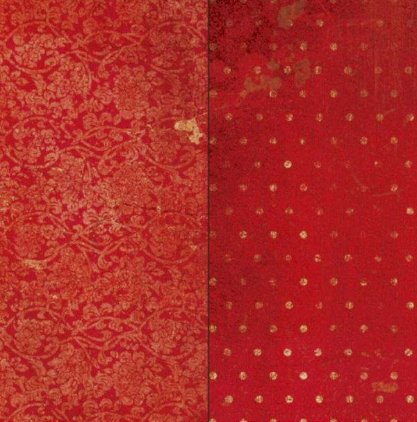 Бумага из коллекции "Doubledot" Wild Berry Vintage (Bo Bunny)