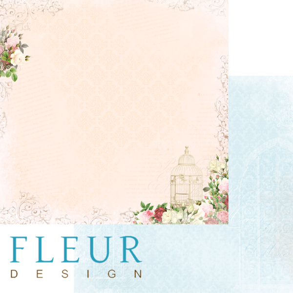 Бумаги из коллекции Веление сердца "Сладкий ваниль" (FLEUR design)
