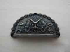 Декоративная ручка для шкатулки объемная, цвет бронза, 1 шт. (Россия)