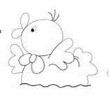 Штамп "Уточка"