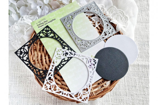 Нож для вырубки Накладка на рамку 10*10 см "Верона" (Agiart, Россия)