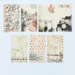 Билетики "Vintage", 14 шт. (7Gypsies) 