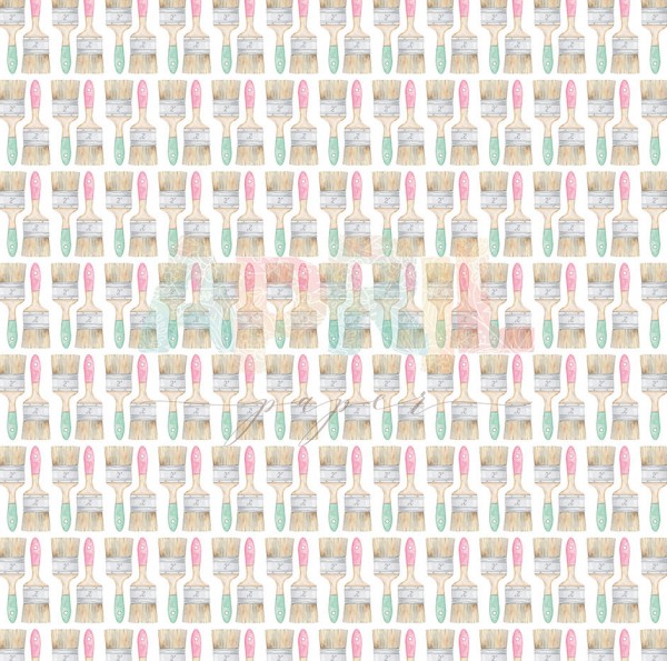 Лист бумаги из коллекции "Cozy home", To paint!  (April, Россия)