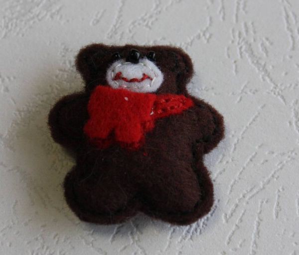 Украшение из фетра "Мишутка"