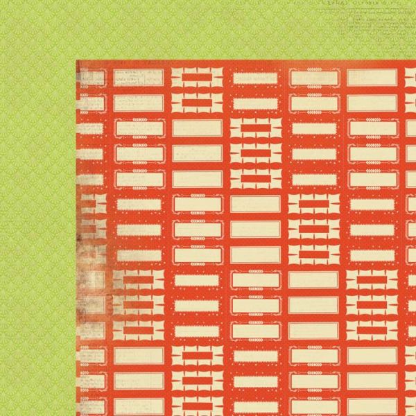  Бумага из коллекции In the Attic "Crockery" (Kaisercraft)