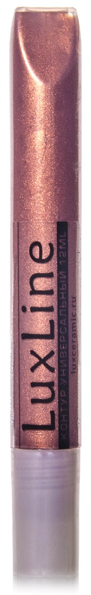 Контур LuxLine, цвет Медь, 12 мл (ЛюксКерамик) 