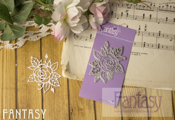 Нож для вырубки "Маленький букет роз" (Fantasy, Россия)