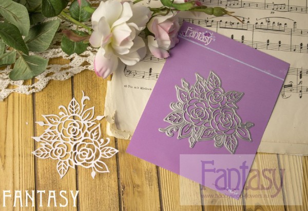 Нож для вырубки "Большой букет роз" (Fantasy, Россия)