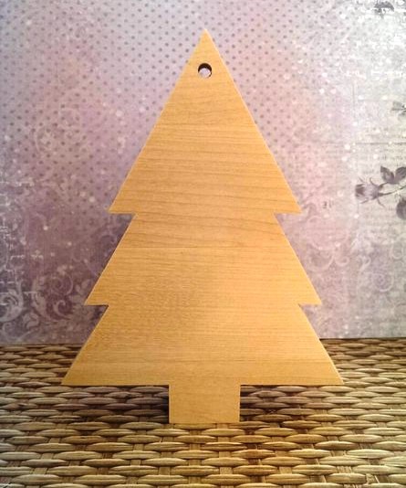 Деревянная заготовка "Ёлочка", массив березы