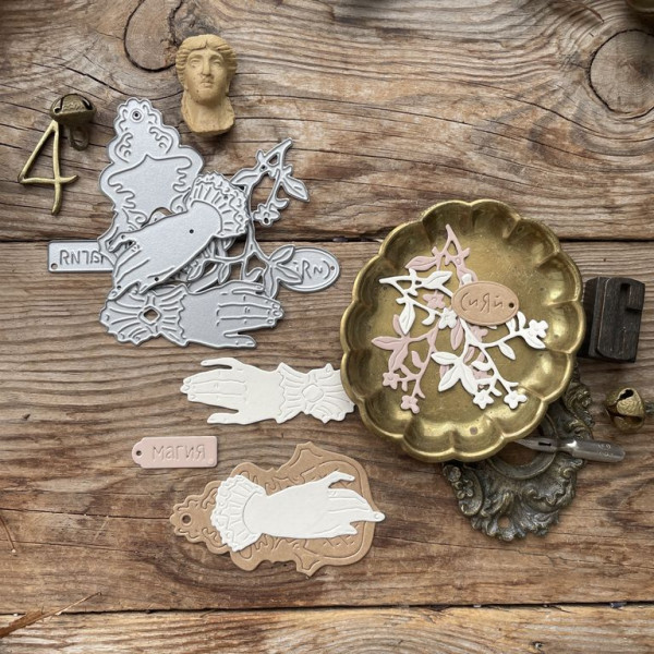 Набор ножей для вырубки "Дай мне руку" (MiMiCut, Россия)