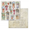 Набор бумаги из коллекции "Vintage winter", 10 листов+бонус (Summer Studio, Россия)