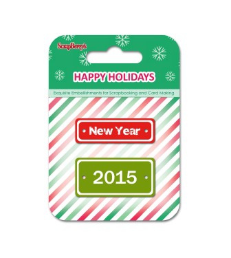 Металлические рамки из коллекции "Зимние каникулы" (Scrapberry's) 