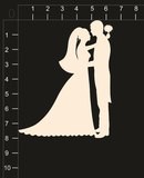 Фигурка из чипборда "Молодожены-4" (byMamaYaga) 