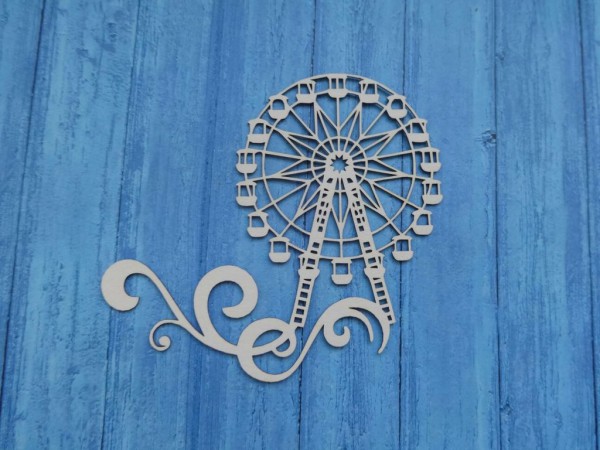 Чипборд "Колесо обозрения" (Ажур, Россия) 