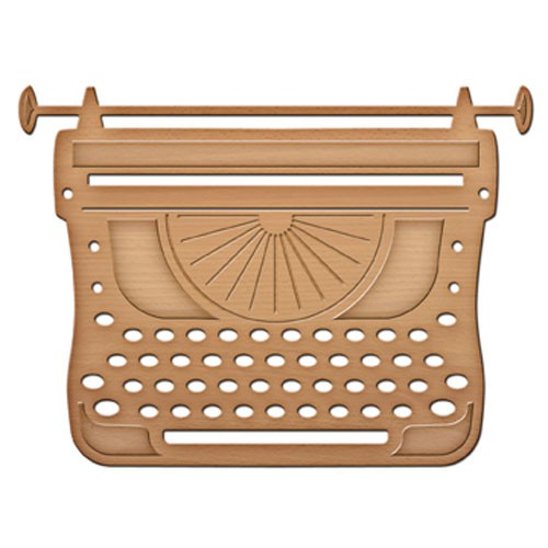 Нож для вырубки "Пишущая машинка", 1 штуки (Spellbinders)