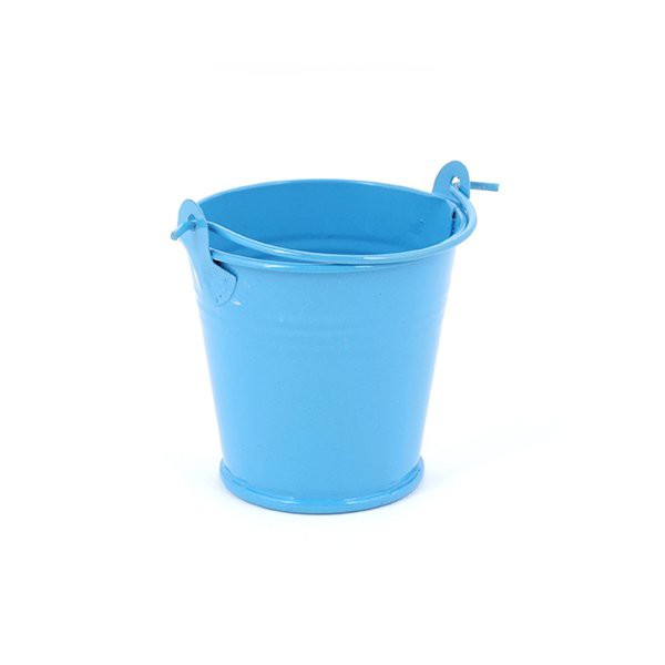 Миниатюрное ведерко цинковое D=5,3 см, цвет Синий