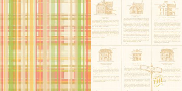 Бумага "The Journey" из серии Park Drive (Webster's Pages)  