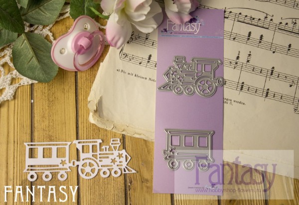 Нож для вырубки из коллекции "Детство" Паровозик (Fantasy, Россия)