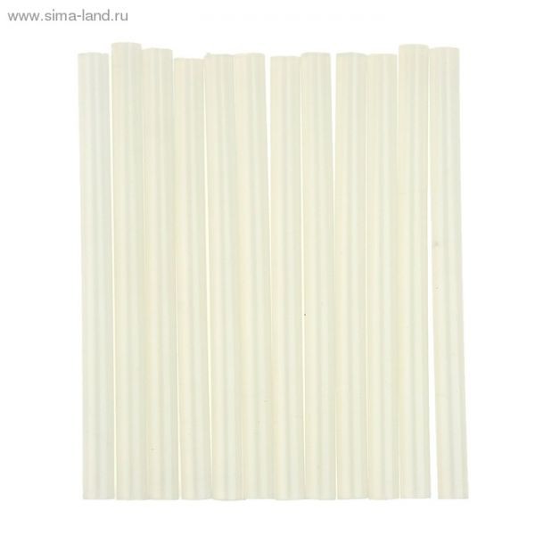 Набор клеевых стержней, D=7 мм, длина 10 см, 12 штук