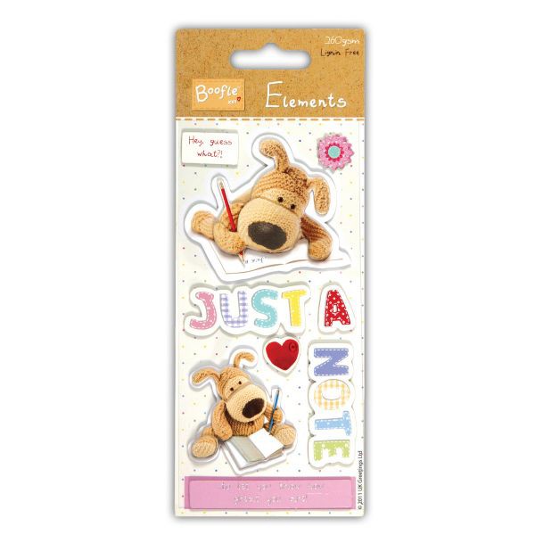 Наклейки объемные "Просто так" из коллекции BOOFLE (Docrafts) 