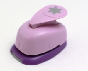 Дырокол фигурный 1.5 см "Цветок-шестилистник"