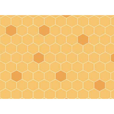 Отрез ткани для пэчворка, коллекция PEPPY Quilting bee, цвет Желтый, 50*55 см, 100% хлопок (США)