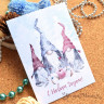 Набор карточек для творчества из коллекции "Новогодние гномы", 16 шт. (ScrapMania)