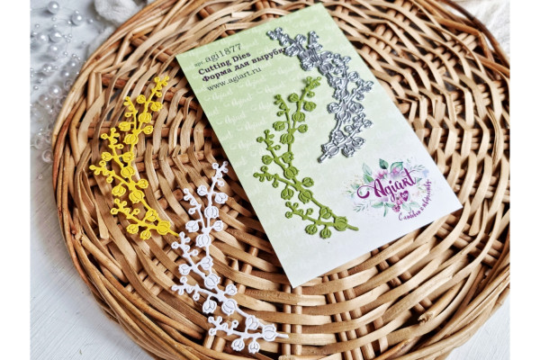 Нож для вырубки "Летнее цветение" (Agiart, Россия)