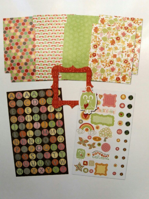 Набор (кит) для создания альбома 21*28 см "Прекрасный день" (ChatterBox)