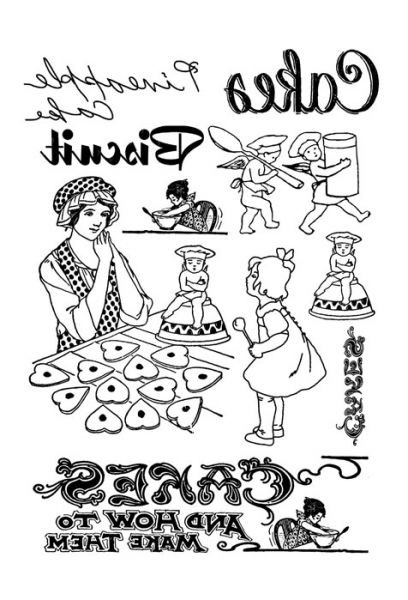 Переводное изображение Transfer "Кухня", 2 листа (Stamperia)