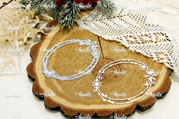 Нож для вырубки "Рамка Метелица" (Agiart, Россия)