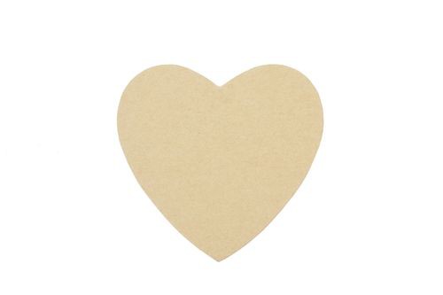 Заготовка из папье-маше Подставка под чашку, Сердце (Scrapberry's) 