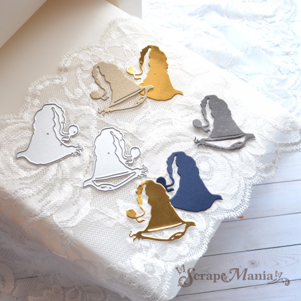 Нож для вырубки из коллекции "Волшебник" Шляпа (Scrapmania, Россия)