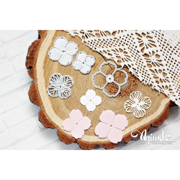 Набор ножей для вырубки "Набор гортензии" (Agiart, Россия)  