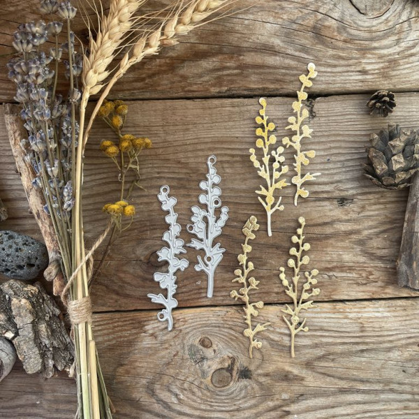 Набор ножей для вырубки "Полынью пахнет хлеб чужой", 2 шт. (MiMiCut, Россия)