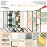 Набор бумаги из коллекции "Peaches & Cream", 11 листов (Скрапмир, Украина)