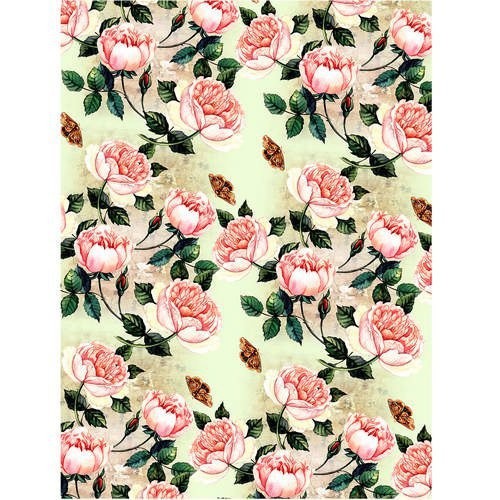Бумага рисовая для декупажа "Розы" формат А3, 1 лист (Craft Premier)