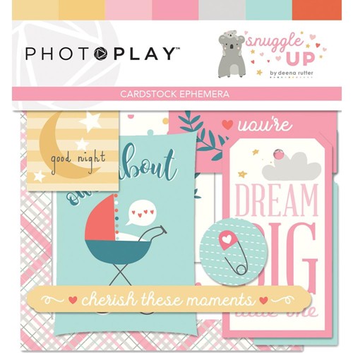 Набор высечек из коллекции "Snuggle Up Girl" (PhotoPlay)