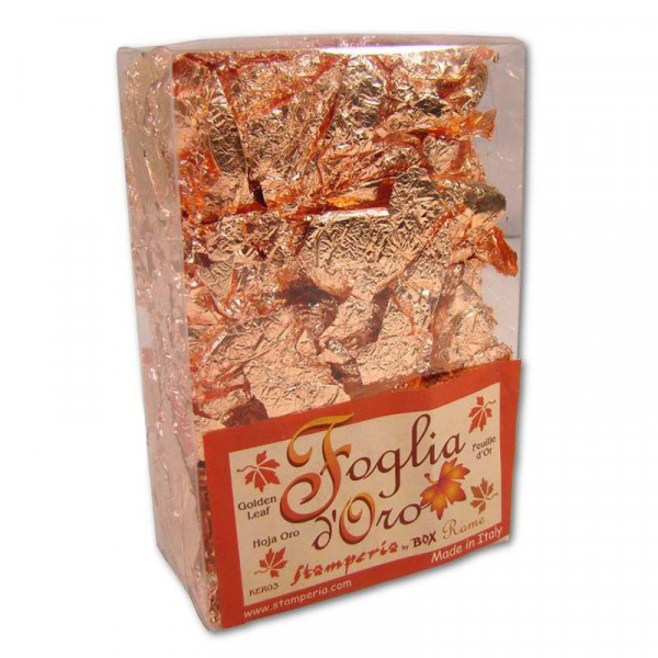 Хлопья для золочения (поталь), цвет Медь, 3 гр. (Stamperia)
