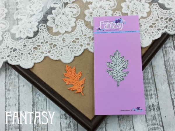 Нож для вырубки "Листик дуба" #983 (Fantasy, Россия)   