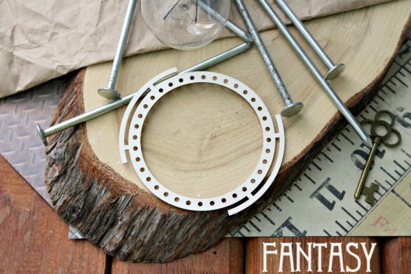 Чипборд из коллекции "Стимпанк" #463 Рамка (Fantasy, Россия)