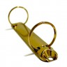 Кольцевой механизм на 2 кольца, 16 мм, длина 123 мм, цвет Золото