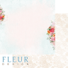 Набор бумаги 15*15 см из коллекции "Зефир", 24 листа (FLEUR design)