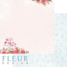 Набор бумаги 15*15 см из коллекции "Зефир", 24 листа (FLEUR design)