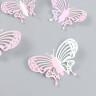 Набор декоративных украшений "Бабочки", 12 штук, цвет в ассортименте (Китай)
