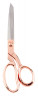 Ножницы портновские цельнометаллические, 21,5 см, цвет Розовое золото (Hemline)  