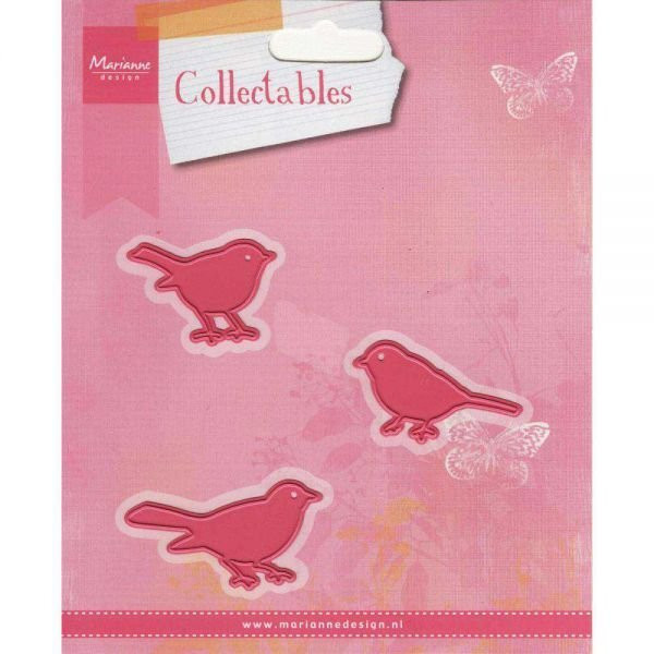 Набор ножей для вырубки и тиснения "Birds" от Marianne Design