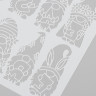 Трафарет "Гномы", 20*20 см (Артузор, Россия)